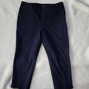 Navy Blue Chatham Ankle Pants Sz 10P  Business Casual Classic Minimalist Preppy